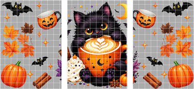 16oz Halloween-J  2147